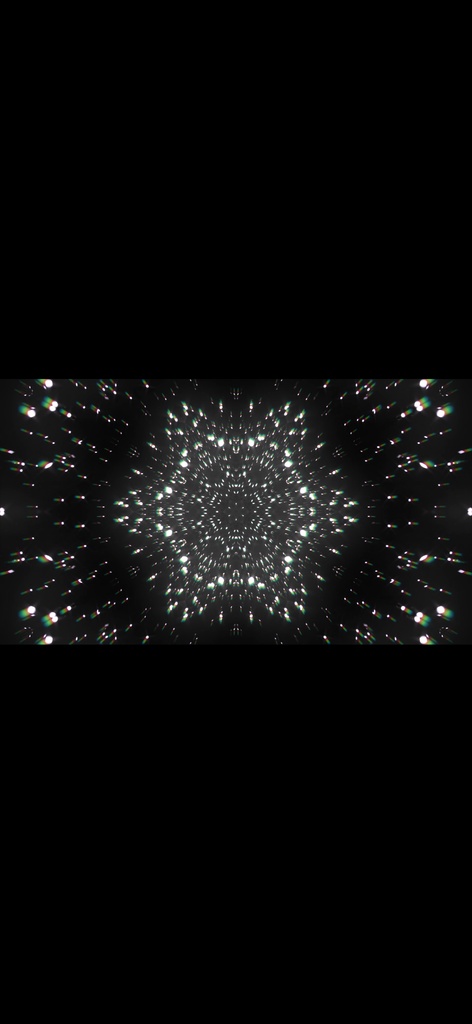 Mono Kaleidoscope Symmetry – シームレス VJ ループ