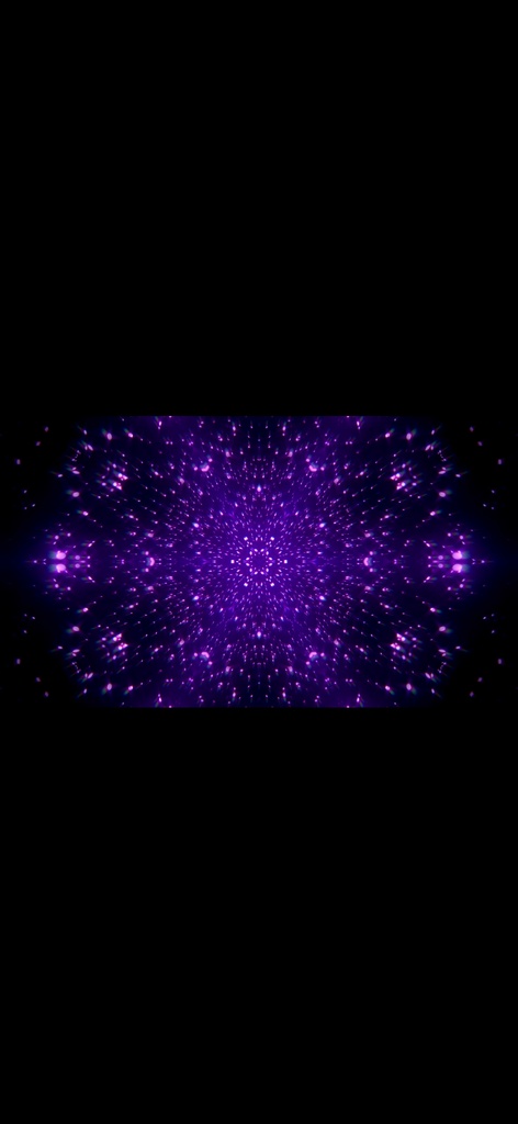 Abstract Neon Particle Flow Symmetry – シームレス VJループ