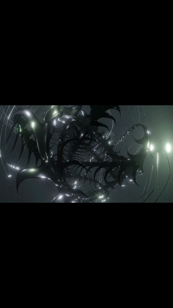 Chrome Pulse Core – 近未来メタリック シームレス HD VJループ