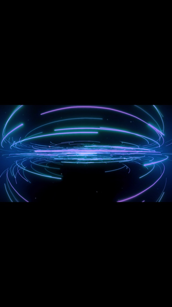 Neon Energy Rings Flow – 近未来エネルギーリング VJループ(HD)