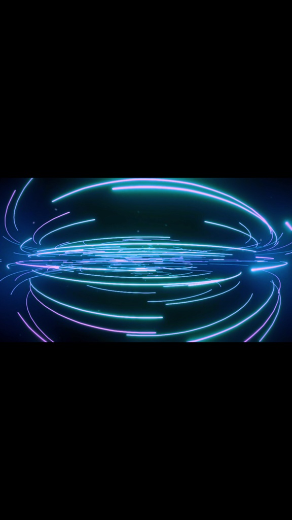 Neon Energy Rings Flow – 近未来エネルギーリング VJループ(HD)