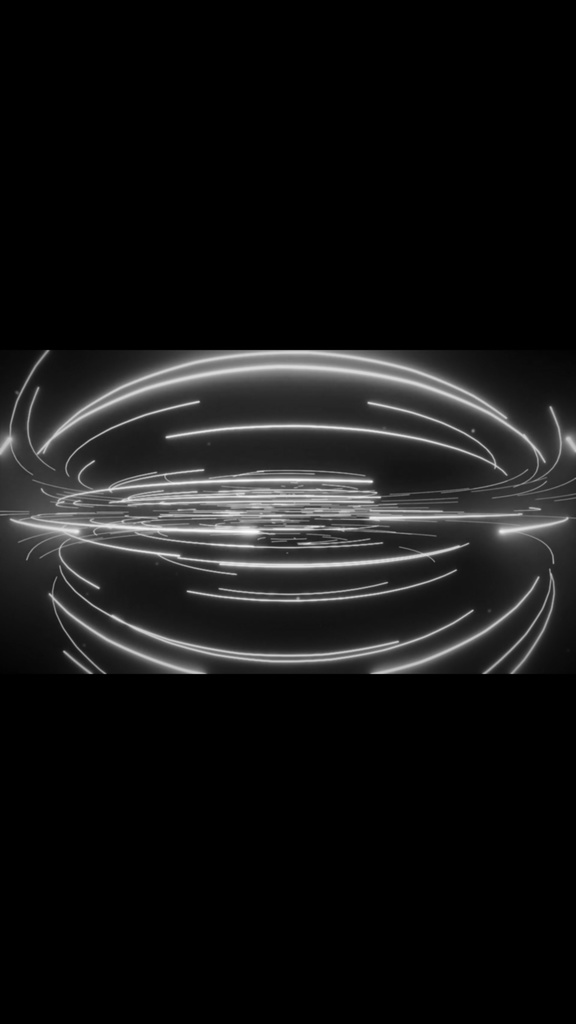 Mono Energy Rings Flow – モノクロエネルギーリング VJループ(HD)