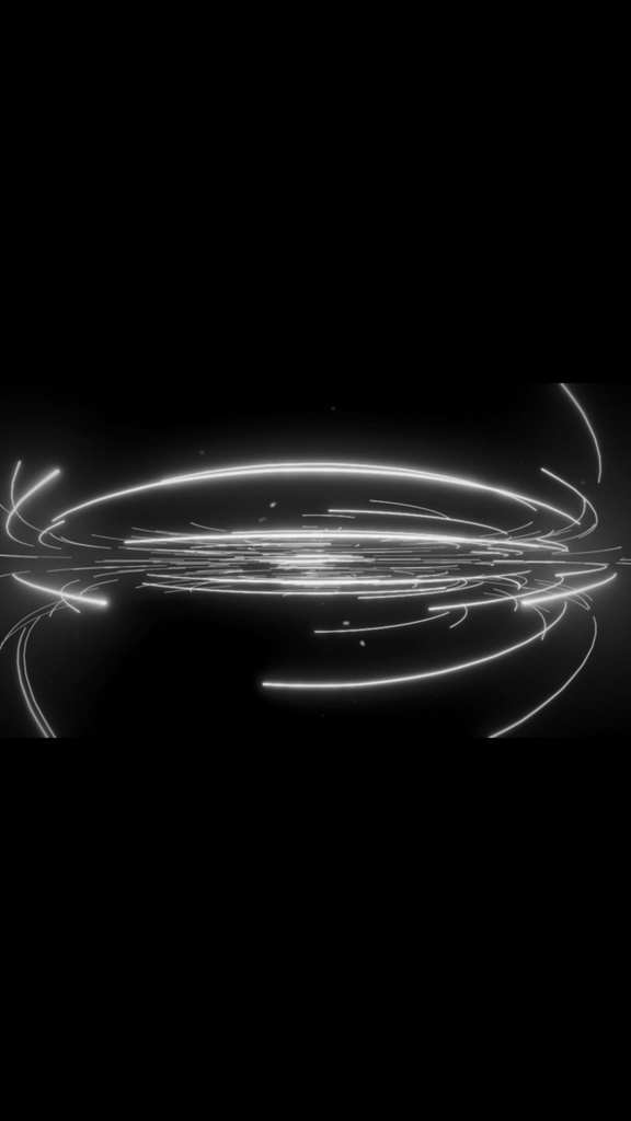 Mono Energy Rings Flow – モノクロエネルギーリング VJループ(HD)