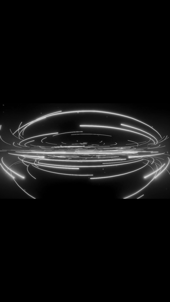 Mono Energy Rings Flow – モノクロエネルギーリング VJループ(HD)