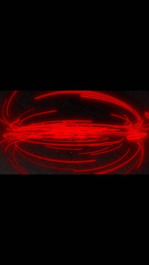 Red Energy Rings Flow – 赤いエネルギーリング VJループ(4K)