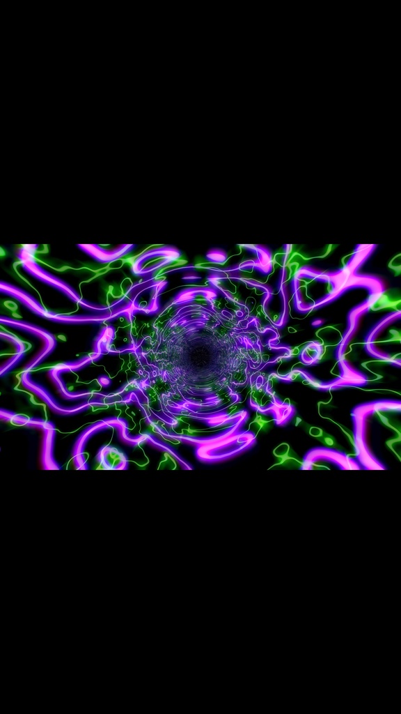 Rotating Psychedelic Warp Tunnel Abstract Techno Seamless HD VJ Loop