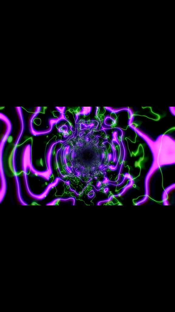 Rotating Psychedelic Warp Tunnel Abstract Techno Seamless HD VJ Loop