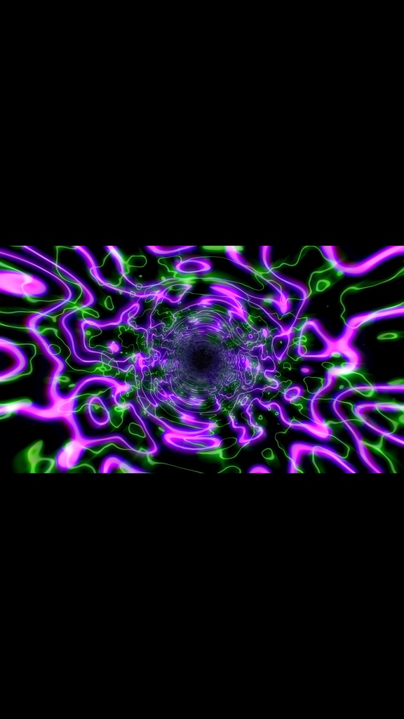 Rotating Psychedelic Warp Tunnel Abstract Techno Seamless HD VJ Loop