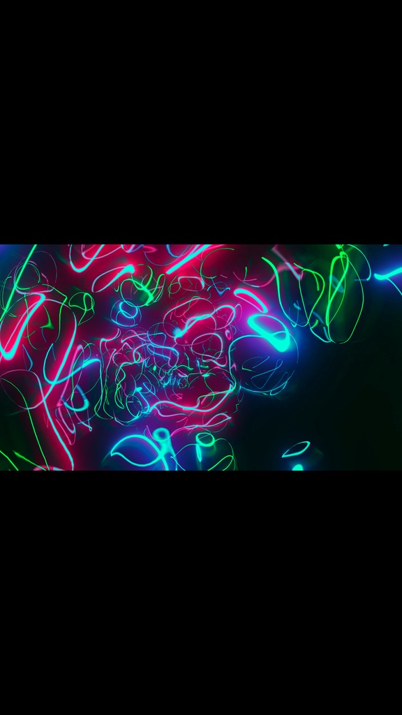 Neon Psychedelic Warp Tunnel – Seamless HD VJ Loop