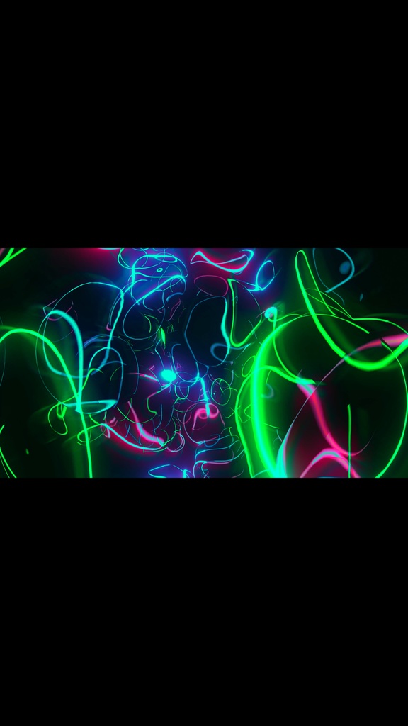 Neon Psychedelic Warp Tunnel – Seamless HD VJ Loop