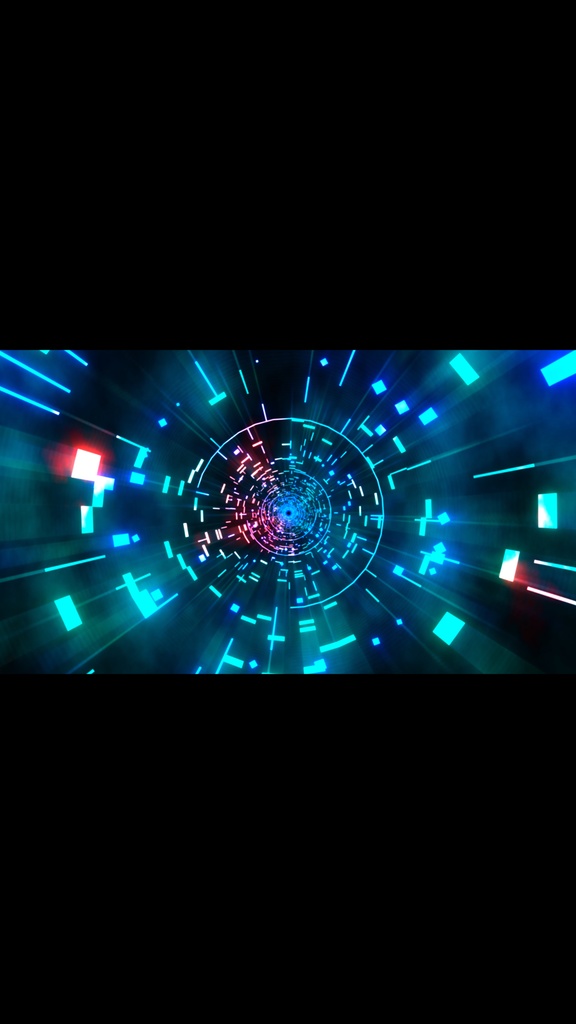 サイバーエナジートンネルコア 4K/HD シームレスVJループ素材