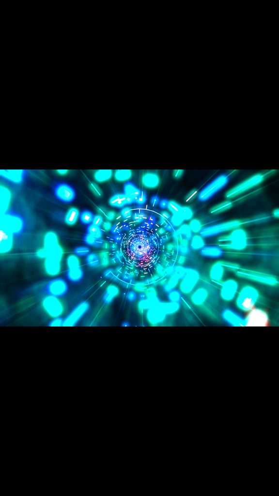 サイバーエナジートンネルコア 4K/HD シームレスVJループ素材