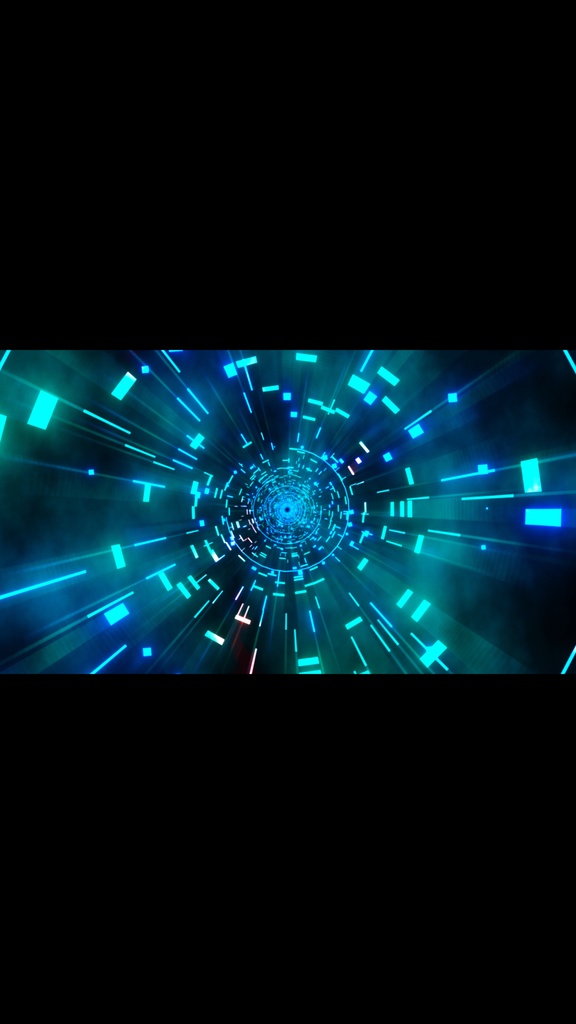 サイバーエナジートンネルコア 4K/HD シームレスVJループ素材