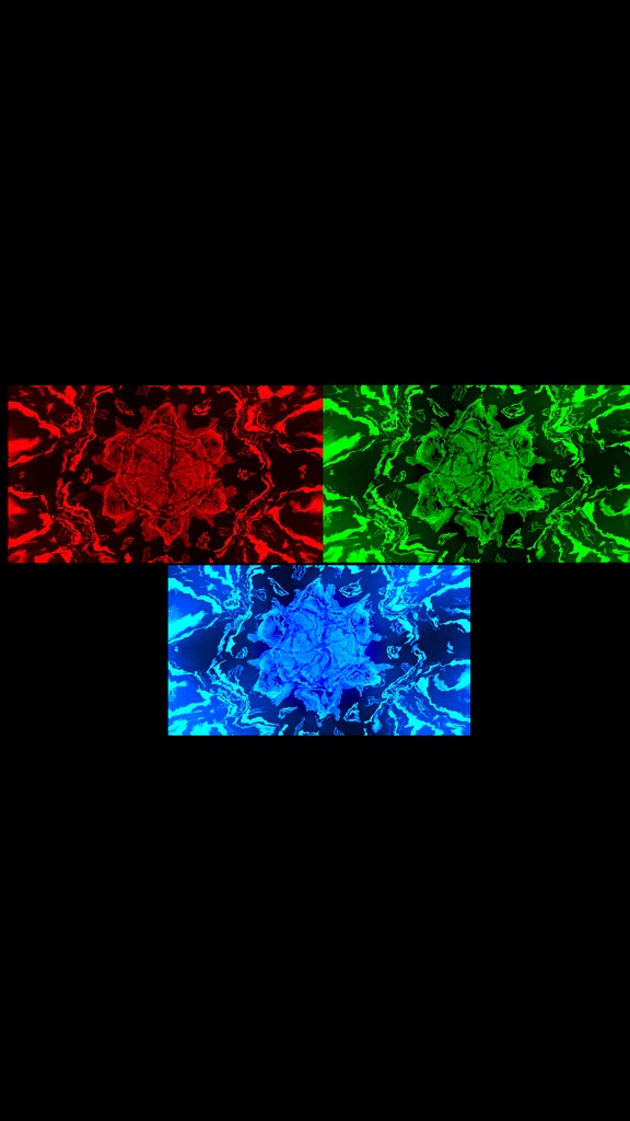 サイバーエネルギーコアVJパック｜抽象シンメトリー＆パルスループ3種セット（HD・シームレス）