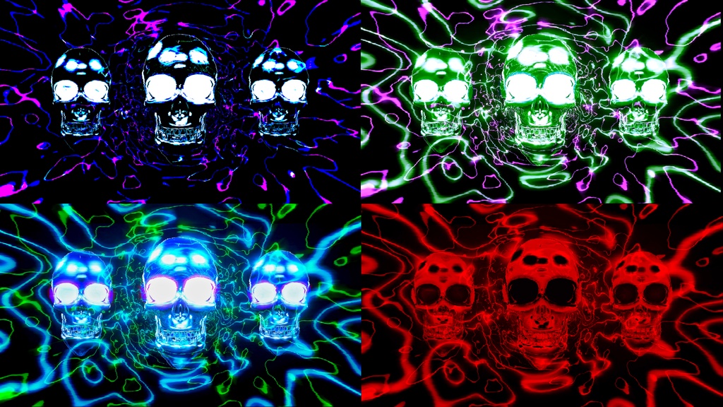 Neon / Horror / Dark Symmetry Collection