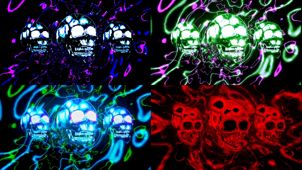 Neon / Horror / Dark Symmetry Collection