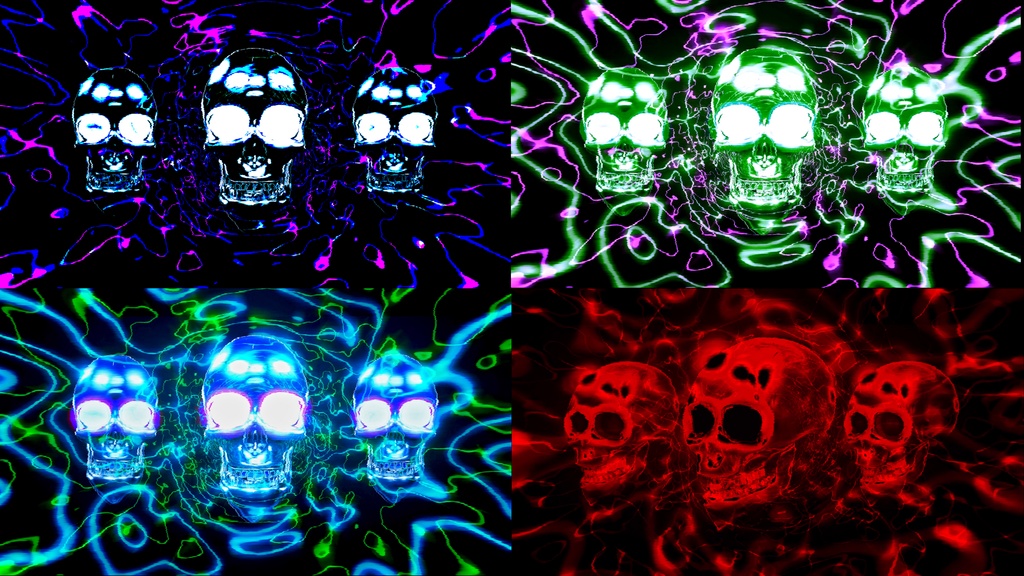 Neon / Horror / Dark Symmetry Collection