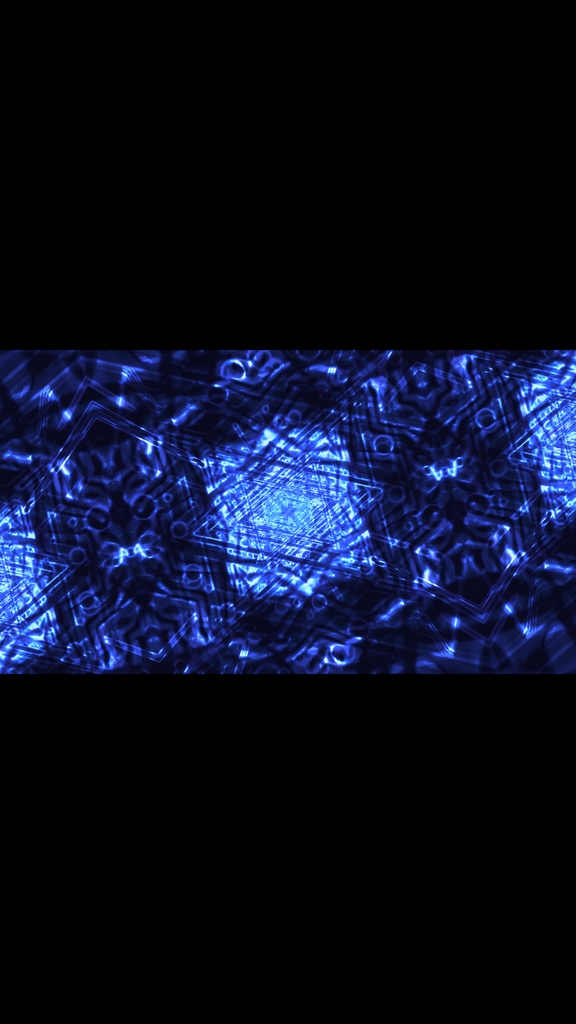 ブルー・エネルギーコア・トンネルリアクター | SFサイバーVJループ(シームレス / HD)