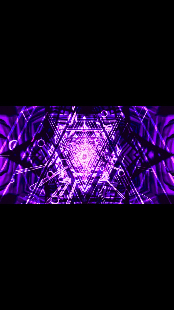 パープル・エネルギーコア・トンネルリアクター | SFサイバーVJループ(シームレス / HD)