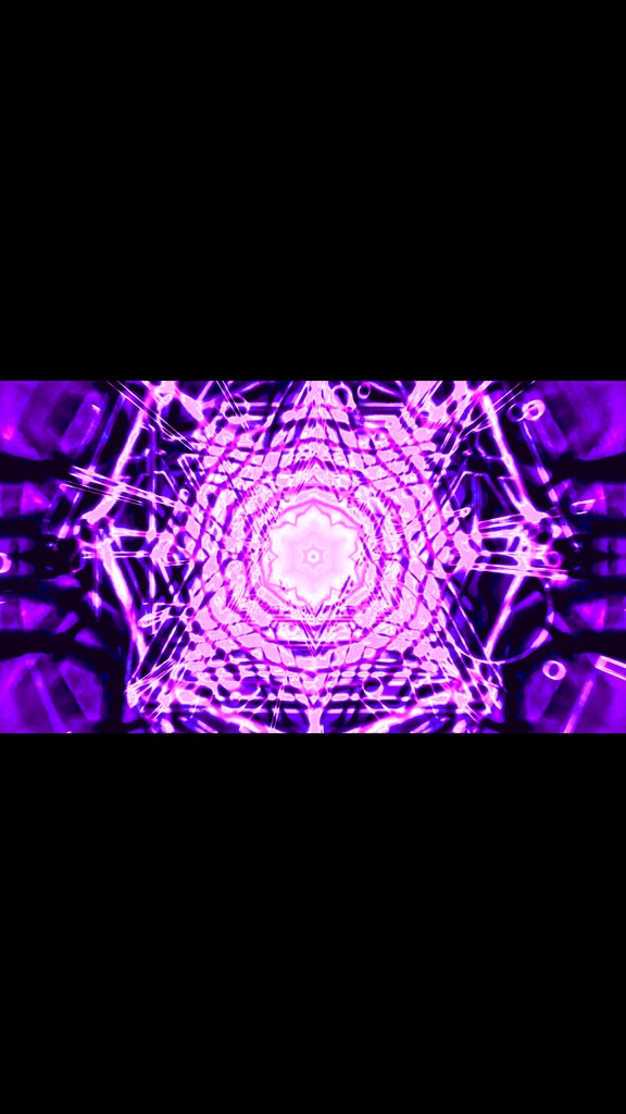 パープル・エネルギーコア・トンネルリアクター | SFサイバーVJループ（シームレス / HD）