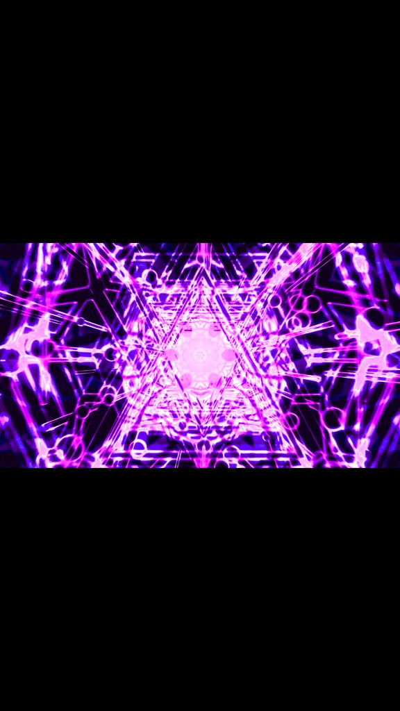 パープル・エネルギーコア・トンネルリアクター | SFサイバーVJループ(シームレス / HD)