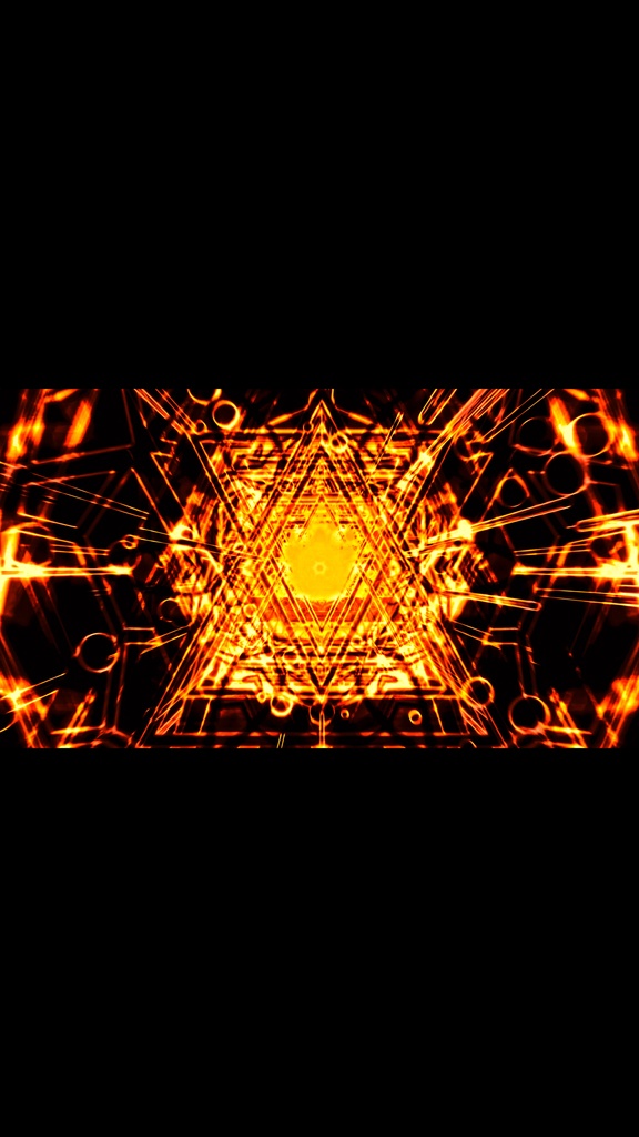 アンバー・エネルギーコア・トンネルリアクター | SFサイバーVJループ(シームレス / HD)