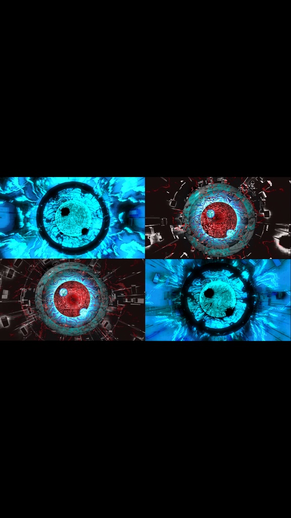 エネルギーコア状態コレクション|形成・振動・不安定・圧縮・エラー・グリッチ VJループセット(HD)