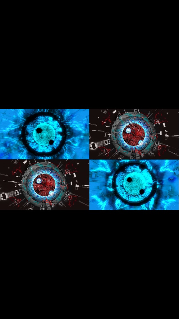 エネルギーコア状態コレクション|形成・振動・不安定・圧縮・エラー・グリッチ VJループセット(HD)