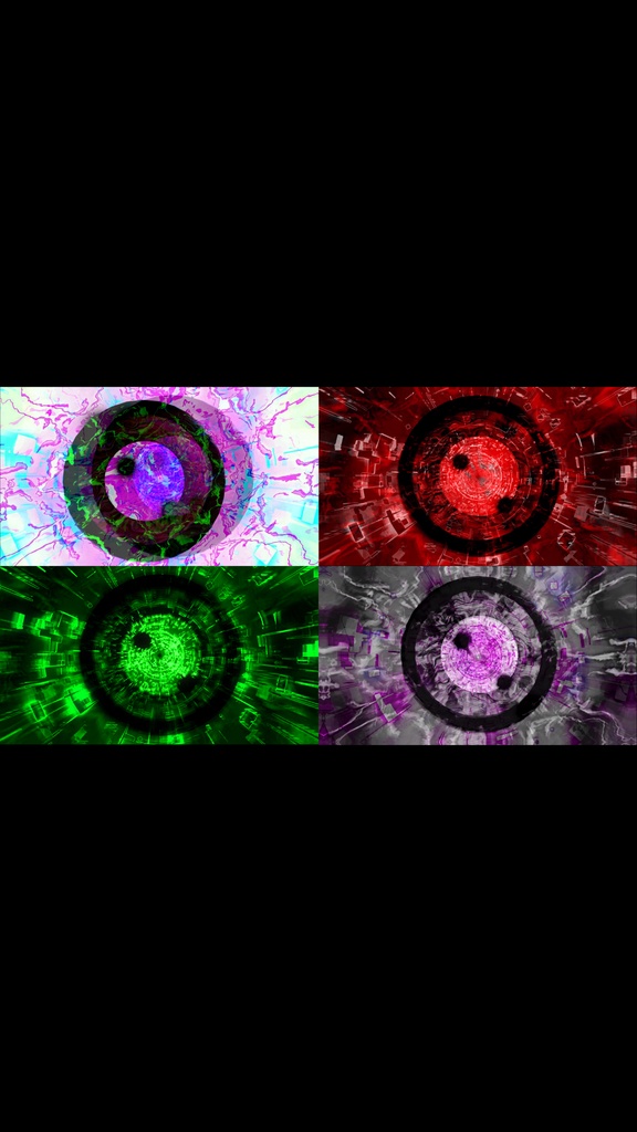 エネルギーコア状態コレクション|形成・振動・不安定・圧縮・エラー・グリッチ VJループセット(HD)