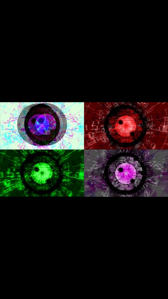 エネルギーコア状態コレクション|形成・振動・不安定・圧縮・エラー・グリッチ VJループセット(HD)