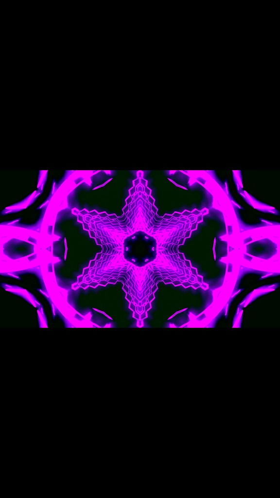 Purple Kaleidoscope Cyber Core – Seamless HD VJ Loop