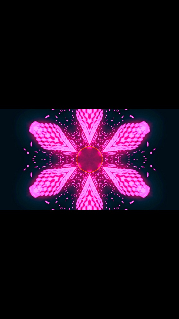 Pink Kaleidoscope Cyber Core – Seamless HD VJ Loop