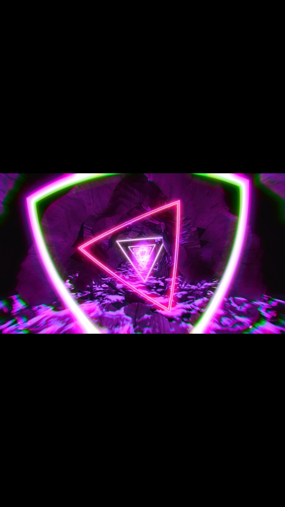 Neon Purple Infinite Drive Tunnel – Seamless HD VJ Loop
