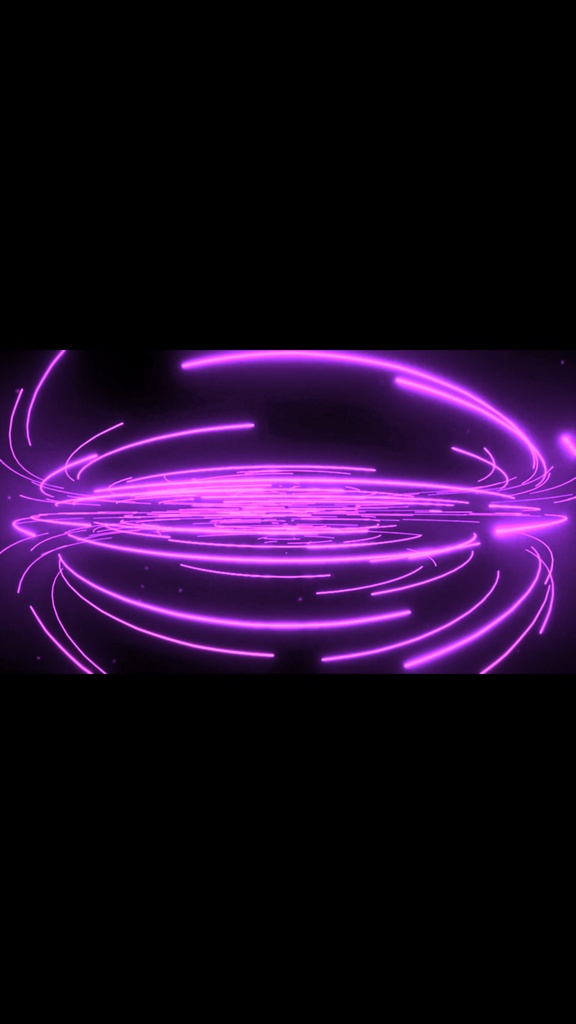 Purple Neon Energy Rings Flow – Seamless HD VJ Loop