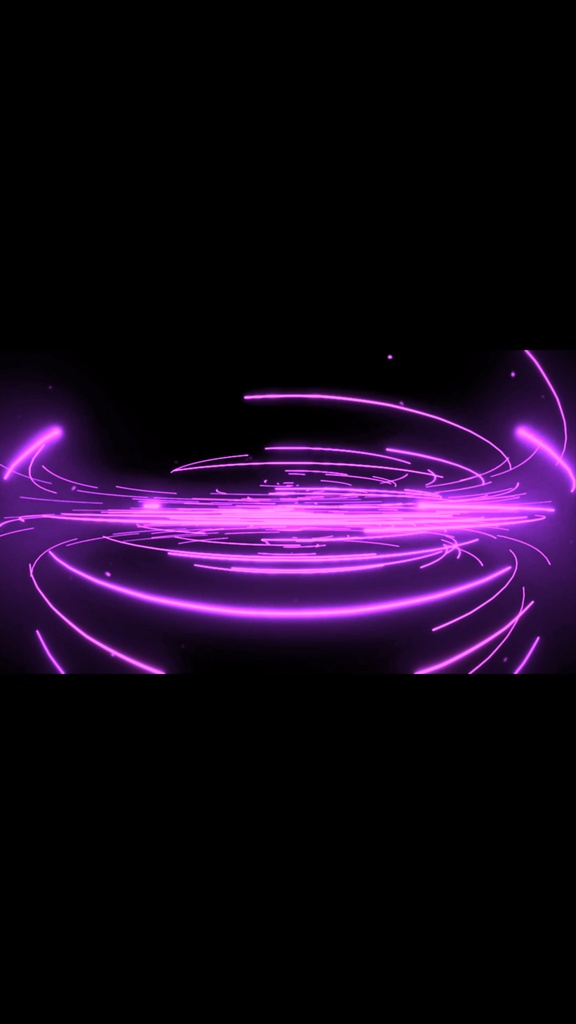 Purple Neon Energy Rings Flow – Seamless HD VJ Loop