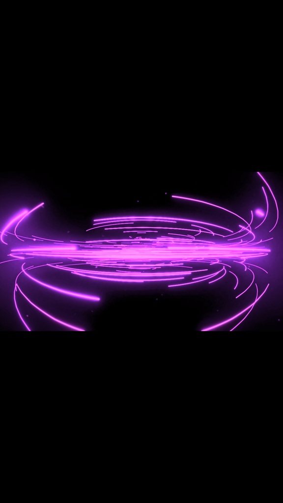 Purple Neon Energy Rings Flow – Seamless HD VJ Loop