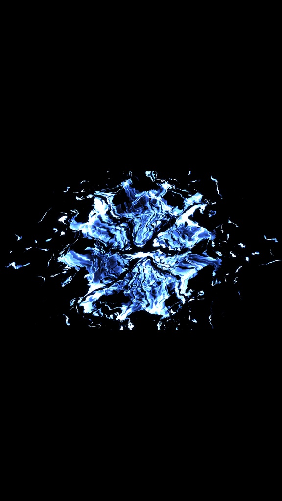 Deep Blue Cyber Energy Symmetry – Seamless HD VJ Loop
