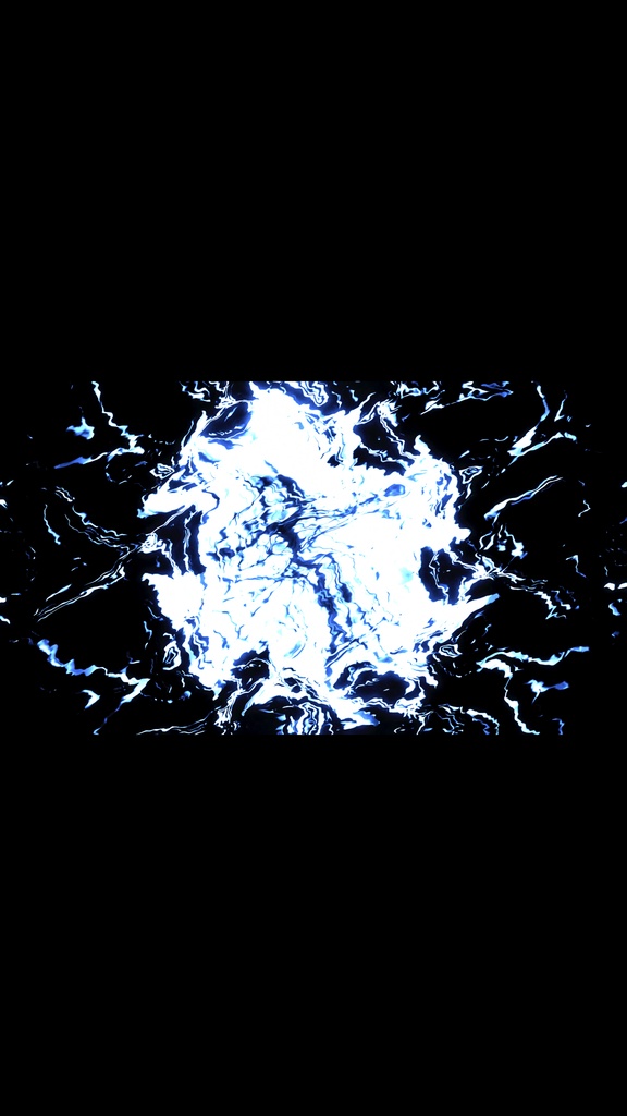 Deep Blue Cyber Energy Symmetry – Seamless HD VJ Loop