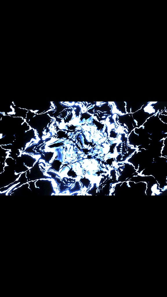 Deep Blue Cyber Energy Symmetry – Seamless HD VJ Loop