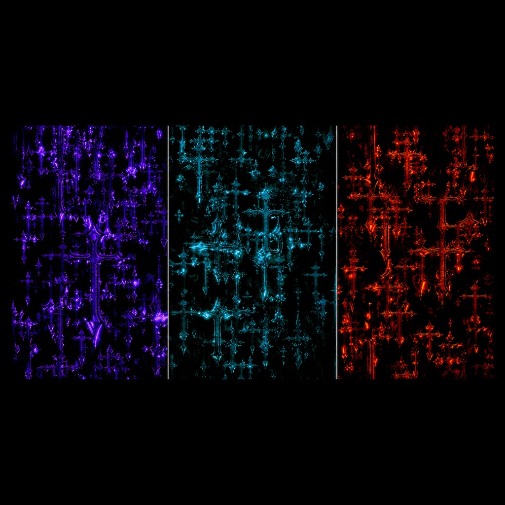 Deep Cyber Gothic Ritual 3PACK HD VJ Loops