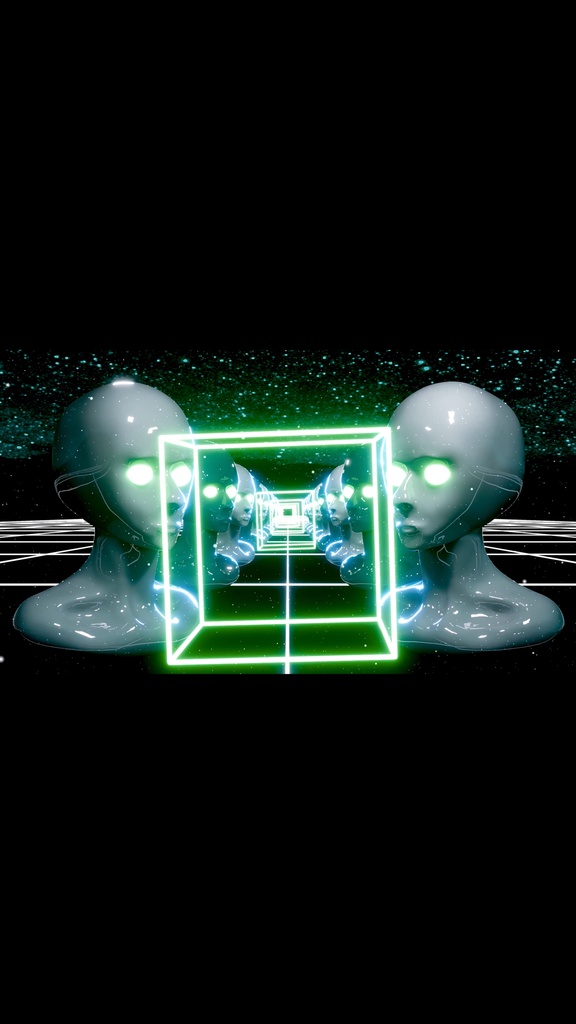 Android Corridor Neon Collection 3PACK HD VJ Loops