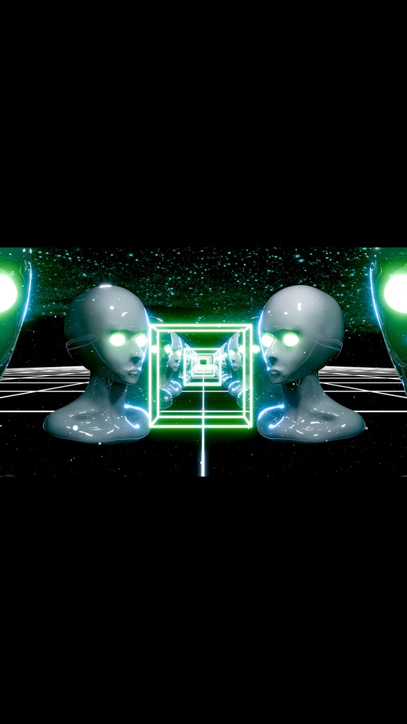 Android Corridor Neon Collection 3PACK HD VJ Loops