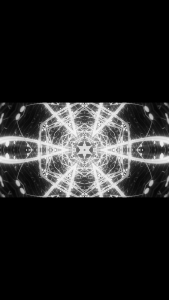 Mono Kaleido Reactor HD Seamless VJ Loop