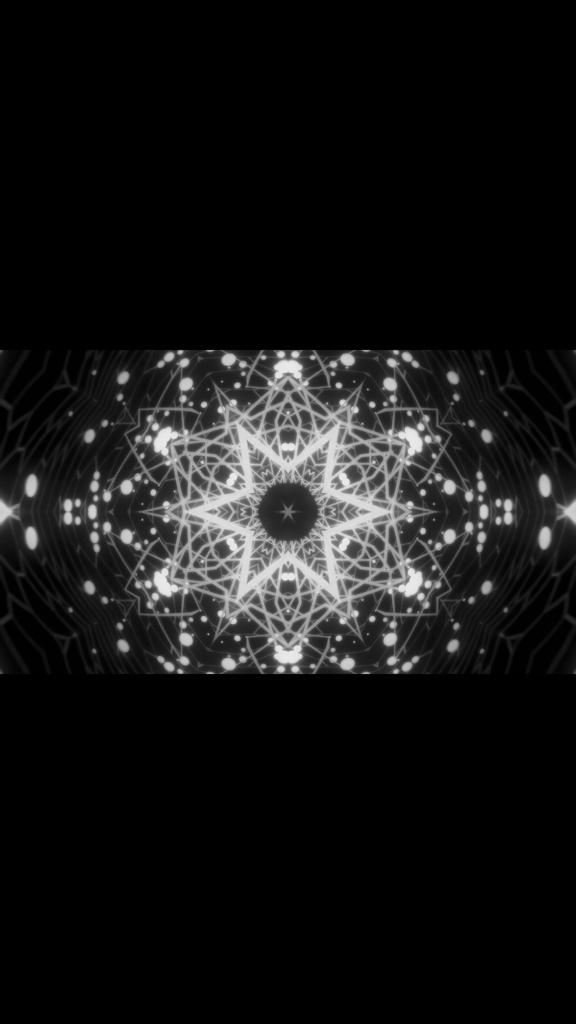 Mono Kaleido Reactor HD Seamless VJ Loop