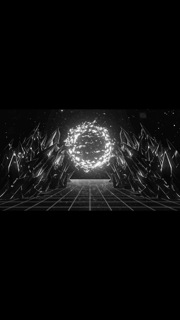 Cyber Crystal Corridor Mono Core - サイバークリスタル回廊
