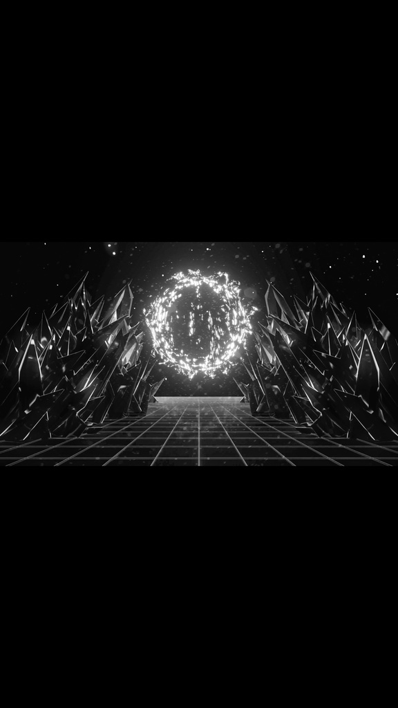 Cyber Crystal Corridor Mono Core - サイバークリスタル回廊