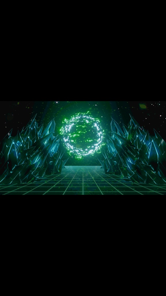 Cyber Crystal Corridor 4 Color Collection - サイバークリスタル回廊 4カラーセット