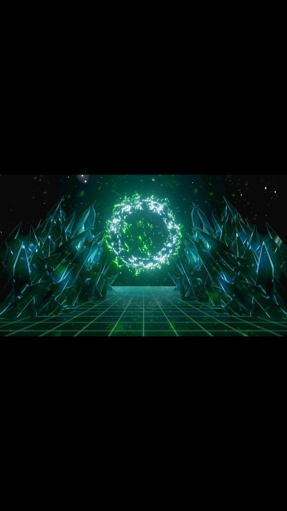 Cyber Crystal Corridor 4 Color Collection - サイバークリスタル回廊 4カラーセット