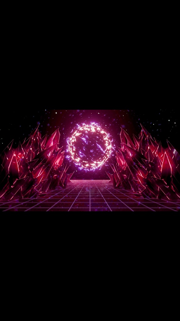 Cyber Crystal Corridor 4 Color Collection - サイバークリスタル回廊 4カラーセット
