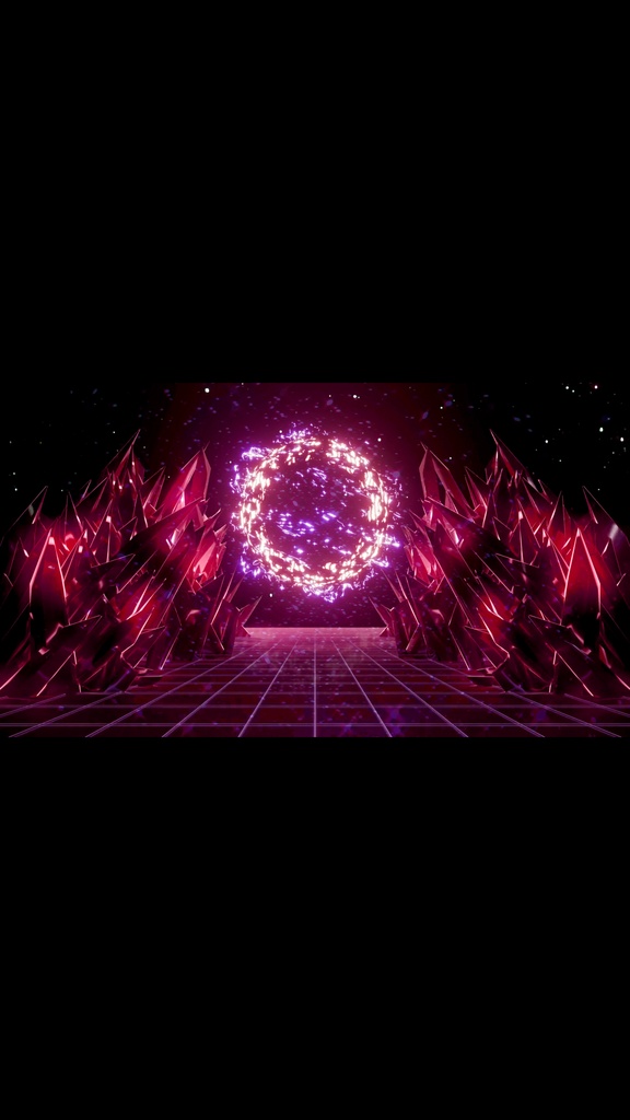 Cyber Crystal Corridor 4 Color Collection - サイバークリスタル回廊 4カラーセット